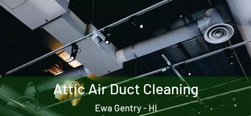  Attic Air Duct Cleaning Ewa Gentry - HI